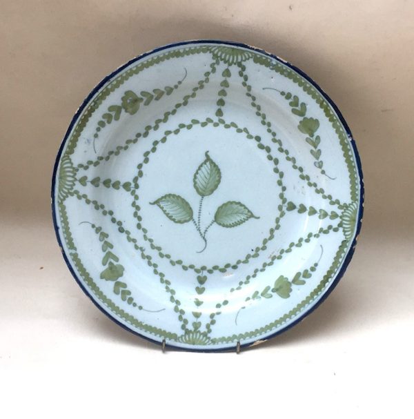 Unusual English Delftware Plate
